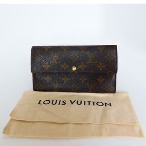 Louis Vuitton Vintage Sarah Wallet and Dust Bag